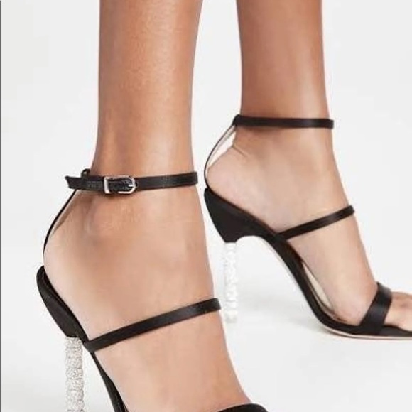 Sophia Webster Rosalind Crystal satin Heels - Picture 5 of 7